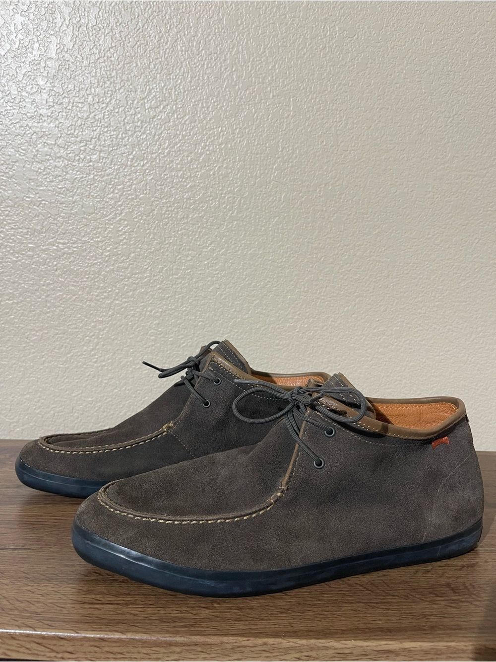 Camper Men's Brown Suede Chukka Boots